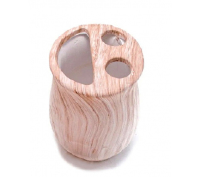 889-06-003/3 Підставка для зубних щіток Вільха (без подарункової упаковки) - фото