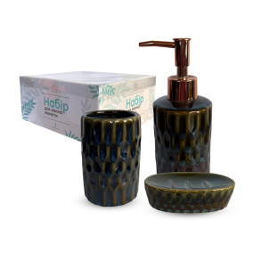 899-1 Набір для ванної кімнати 3 пр ONE - фото