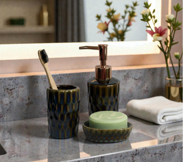 899-1 Набір для ванної кімнати 3 пр ONE - фото 1