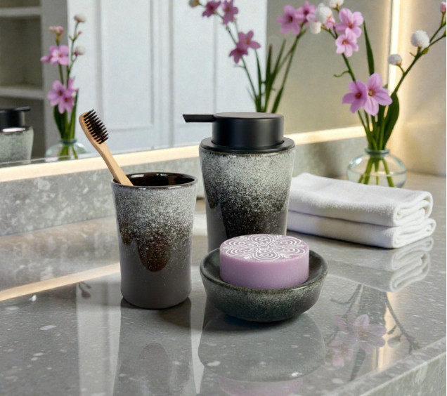 899-3 Набір для ванної кімнати 3 пр THREE - фото 1