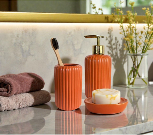 899-8 Набір для ванної кімнати 3 пр EIGHT - фото 1