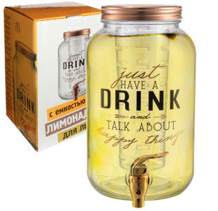 9037-03 Лимонадник з ємністю для льоду 3,6л - фото