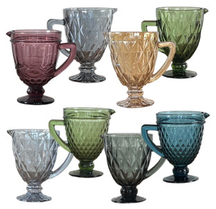 9051-9054 Графін мікс 1,1л  (без упаковки) - фото