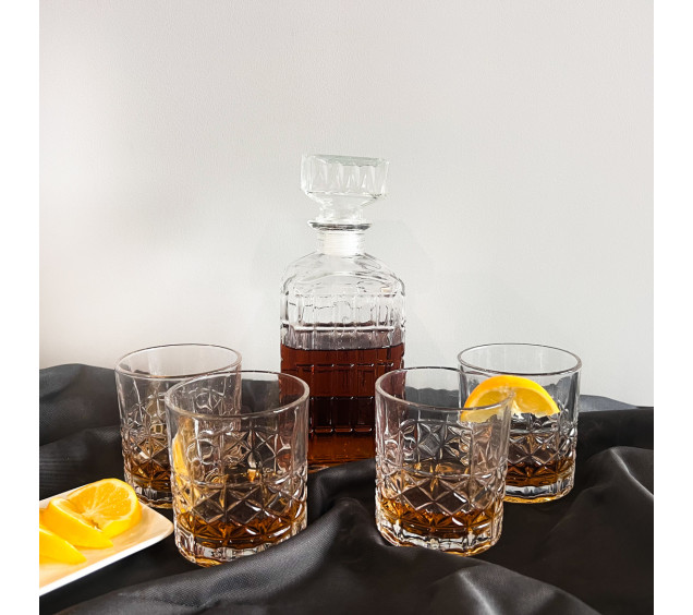 9099-5 Набір для віскі 1+4 (1 л, 320мл) - фото 4