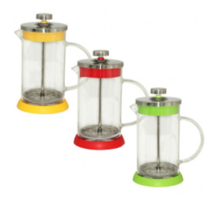 9107/У Заварювальний чайник з поршнем 600мл (без упаковки) - фото