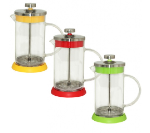 9107/У Заварювальний чайник з поршнем 600мл (без упаковки) - фото