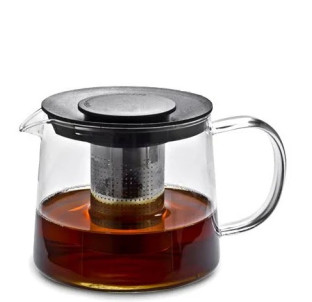 9122/У Заварювальний чайник з боросилікатного скла 1000мл Universal (без упаковки) - фото