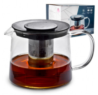 9123  (48) Заварювальний чайник з боросилікатного скла 1500мл Universal - фото