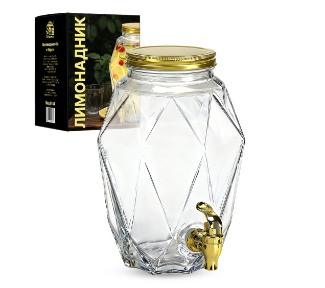 9144 Лимонадник 4 л « Edge » - фото