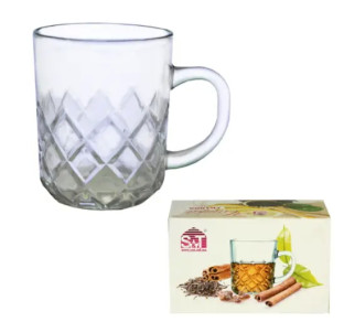 9304-1 Чашка скляна 260мл - фото