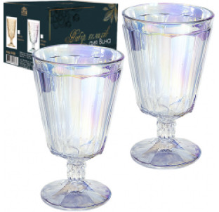 9440 Набір келихів для вина 6шт Crystal алмаз 340мл - фото