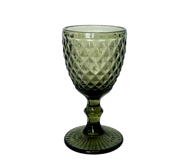 9444-3 Келих для вина Аргайл смарагд 240мл - фото