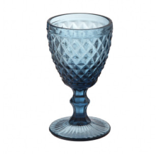 9445-2 Келих для вина Аргайл кобальт 320мл - фото