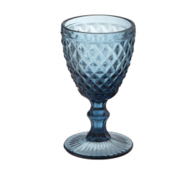 9445-2 Келих для вина Аргайл кобальт 320мл - фото