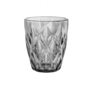 9452-4 Склянка 280мл Грані графіт - фото