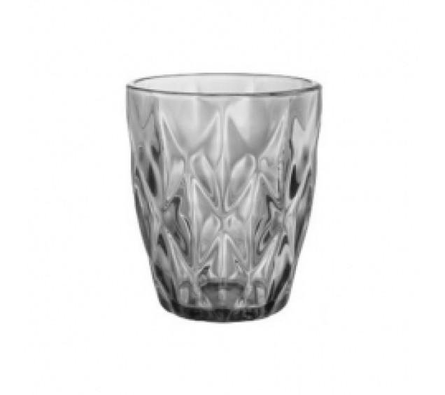 9452-4 Склянка 280мл Грані графіт - фото