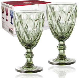 9459 Набір келихів для вина 6шт Грані 260мл - фото