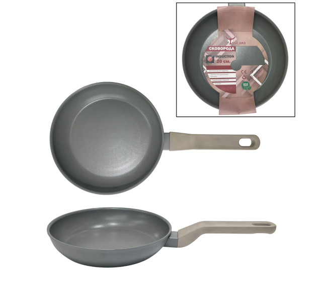 9595-20 Сковорода 20 см ALUM - фото