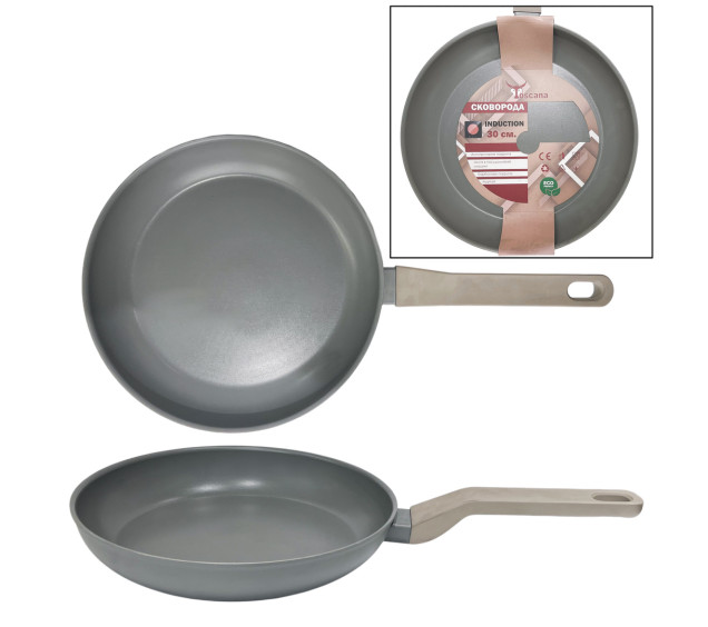 9595-30 Сковорода 30см ALUM - фото