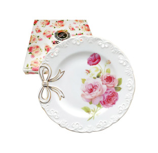 98701 Тарілка 10,5' Бант (26,5см) - фото