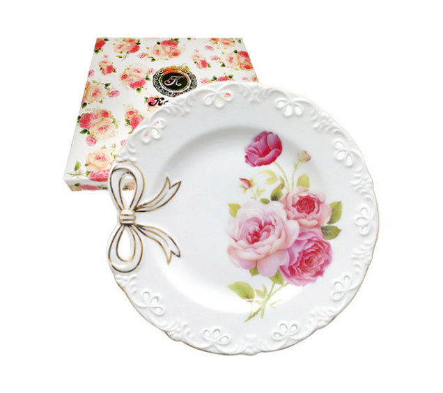 98701 Тарілка 10,5' Бант (26,5см) - фото