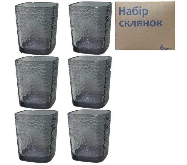 9450-2 Набір склянок 6шт (220 мл) - фото