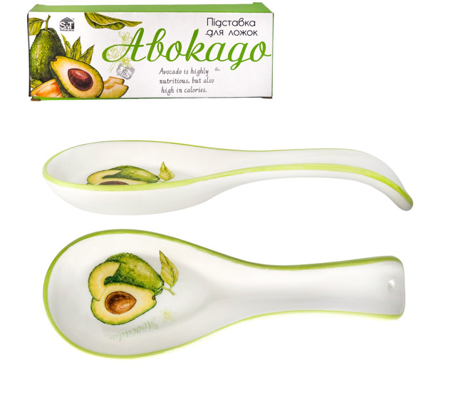 3653-21 Підставка  для ложок "Авокадо" (23*7,5*2) - фото