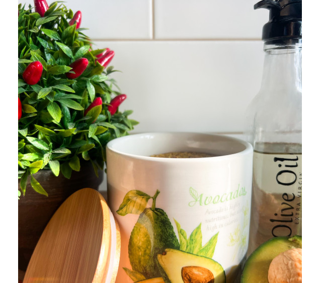 6027-21 Ємність для сипучих продуктів "Авокадо" 700 мл - фото 1