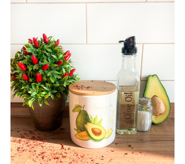 6027-21 Ємність для сипучих продуктів "Авокадо" 700 мл - фото 2