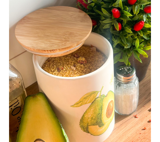 6028-21 Ємність для сипучих продуктів "Авокадо" 860 мл - фото 2