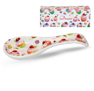 3653-9 Підставка  для ложок "Десерт" (довжина-23см, h-2,5 см) (60) - фото