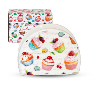 3662-9 Серветниця "Десерт" (довжина-10см, h-8см) - фото