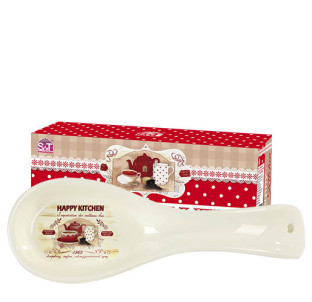 3653-11 Підставка  для ложок "Happy Kitchen" (довжина-23см, h-2,5 см) (60) - фото