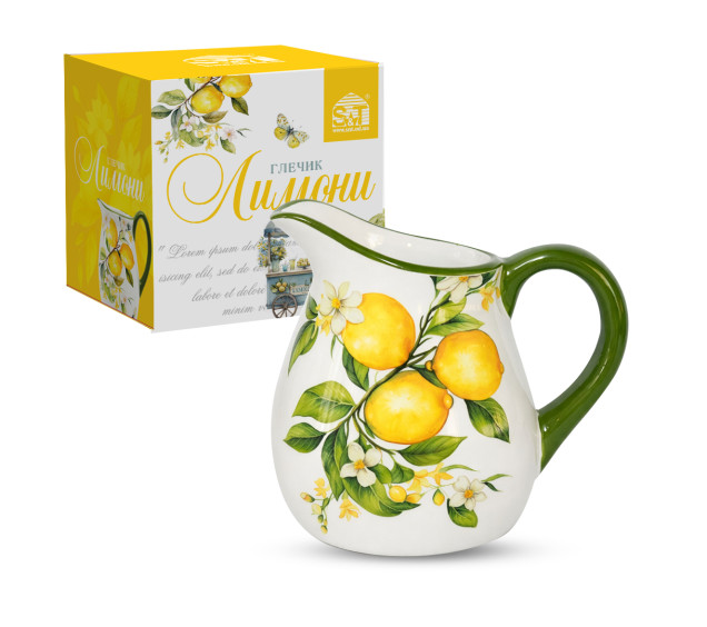 700-09-22 Глечик 950 мл "Лимони" - фото