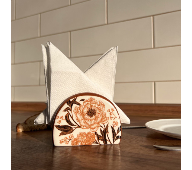 700-05-19 Серветниця "Розпис" 9х4х7 - фото 2