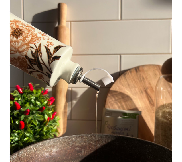 700-07-19 Набір 2пр пляшки для олії/оцту "Розпис 300мл - фото 3