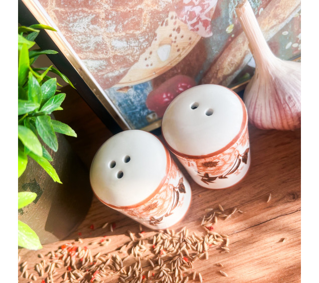 700-08-19 Набір для солі та перцю "Розпис" 4х6 - фото 3