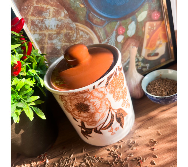 700-11-19 Ємність для сипучих продуктів "Розпис" 740 мл - фото 2