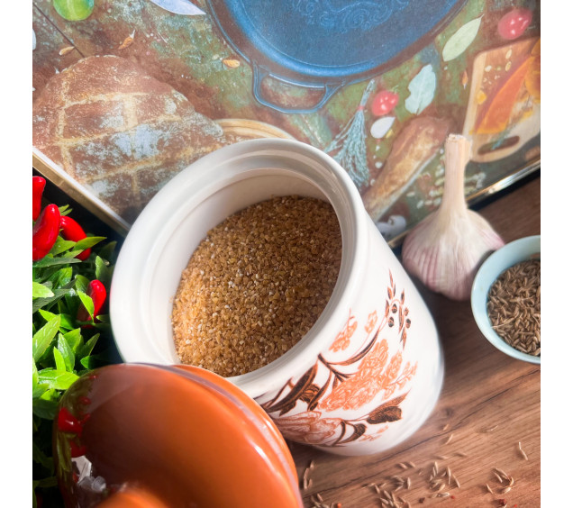 700-12-19 Ємність для сипучих продуктів "Розпис" 520 мл - фото 3