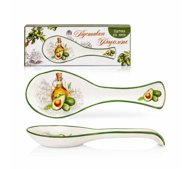 700-01-25 Підставка  для ложок "Авокадо фуерте" 25,5*9*2 см - фото