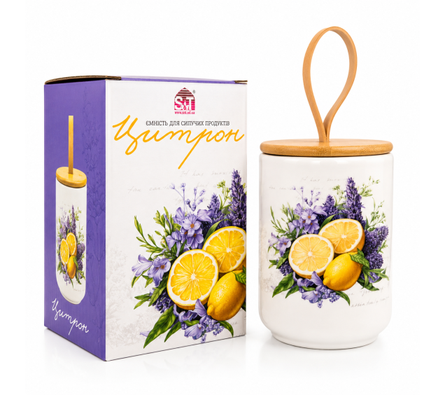700-31-26 Ємність для сипучих продуктів "Цитрон" 700 мл - фото