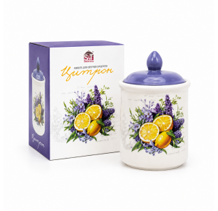 700-33-26 Ємність для сипучих продуктів "Цитрон" 700 мл - фото