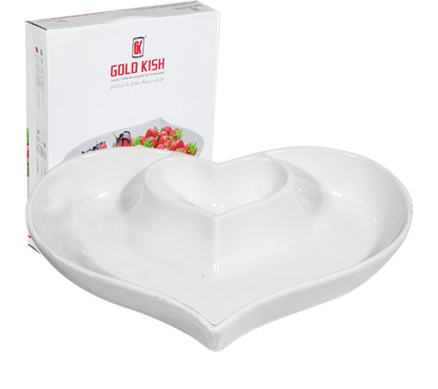 GK505457 Менажниця Серце 28*22*5см - фото