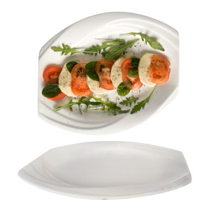 503569 Блюдо овальне 11' - фото