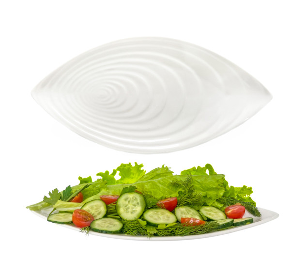 503574 Блюдо лист 12,5' - фото