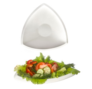 503588 Салатник трикутний 9' - фото