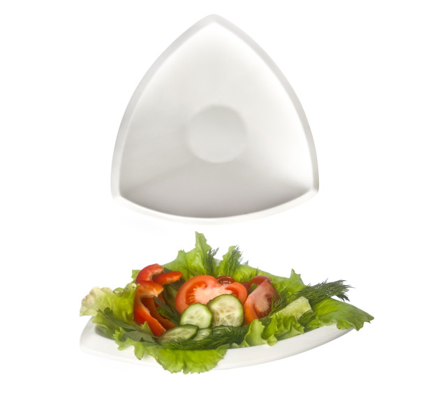 503588 Салатник трикутний 9' - фото