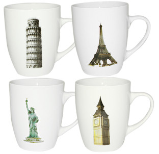 040-01-20-03 Чашка Міста 300мл - фото