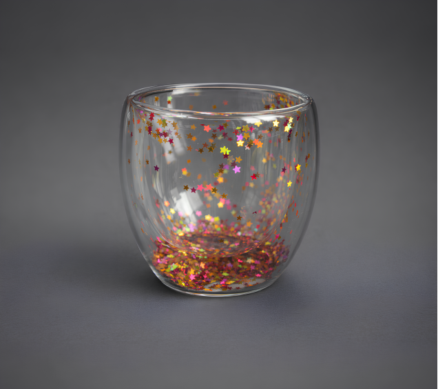 201-33 Стакан з подвійною стінкою 240мл Зірка - фото 1