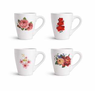 212-5 Чашка Квітковий рай 240 мл - фото